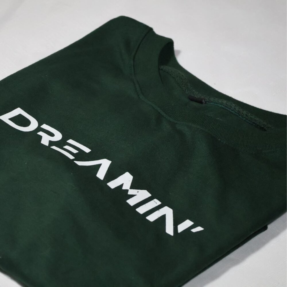 Bottle Green Oversized T-Shirt - Image 3