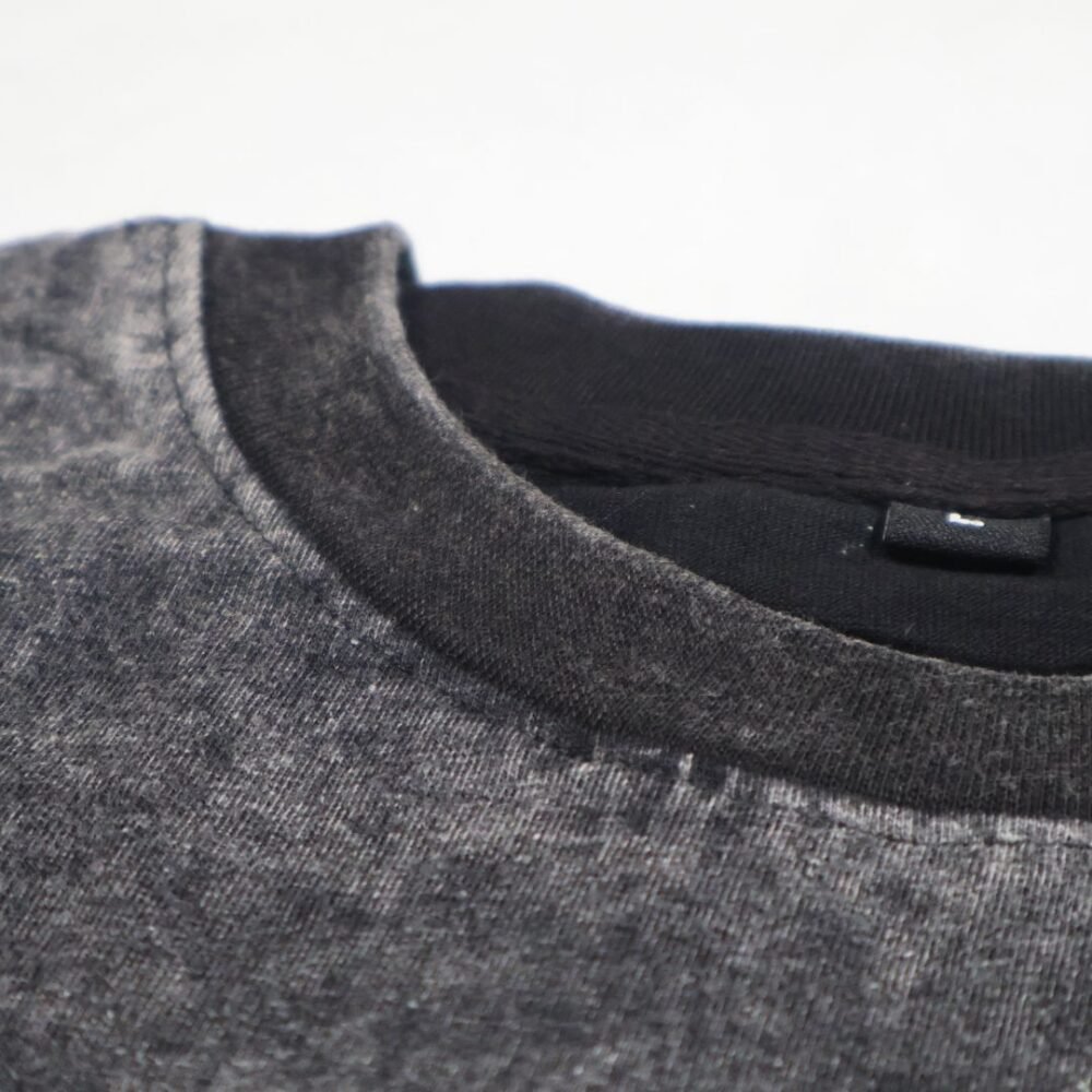 Charcoal Black Oversized T-Shirt - Image 3