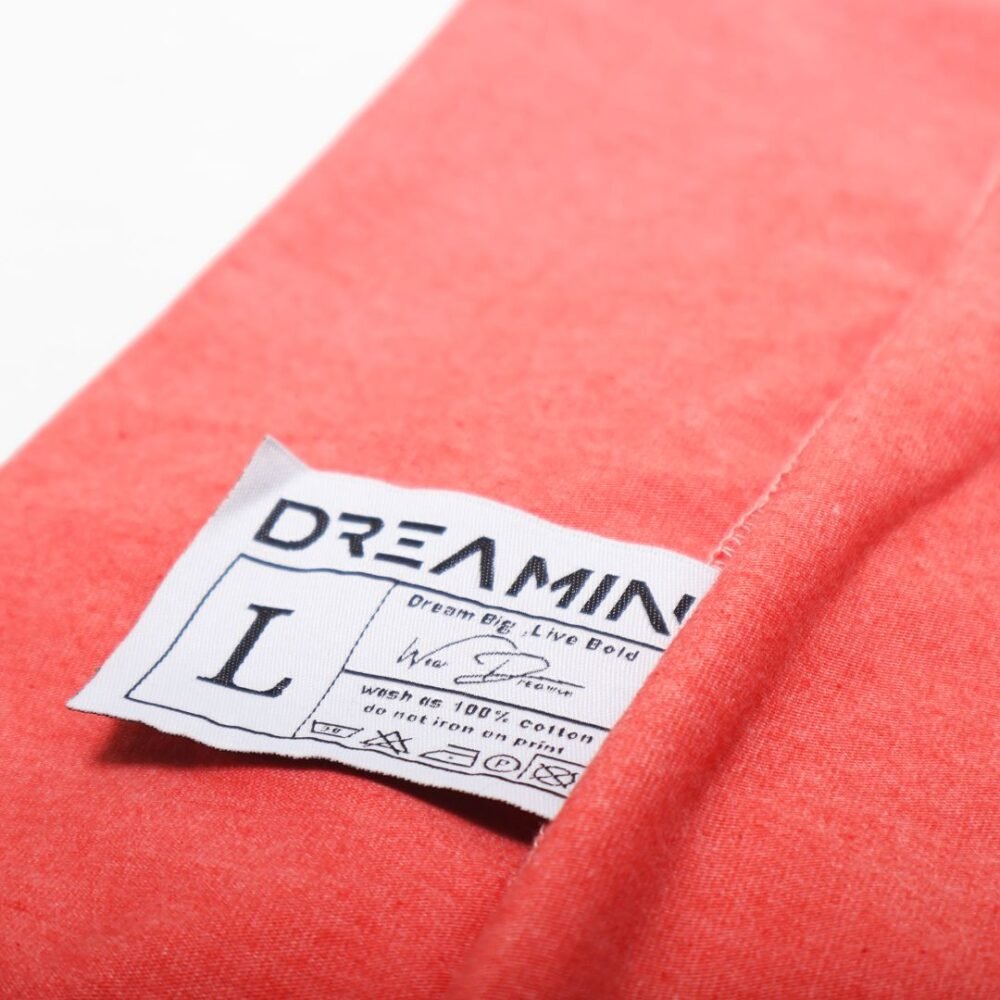 Double Dye Pink Oversized T-Shirt - Image 3