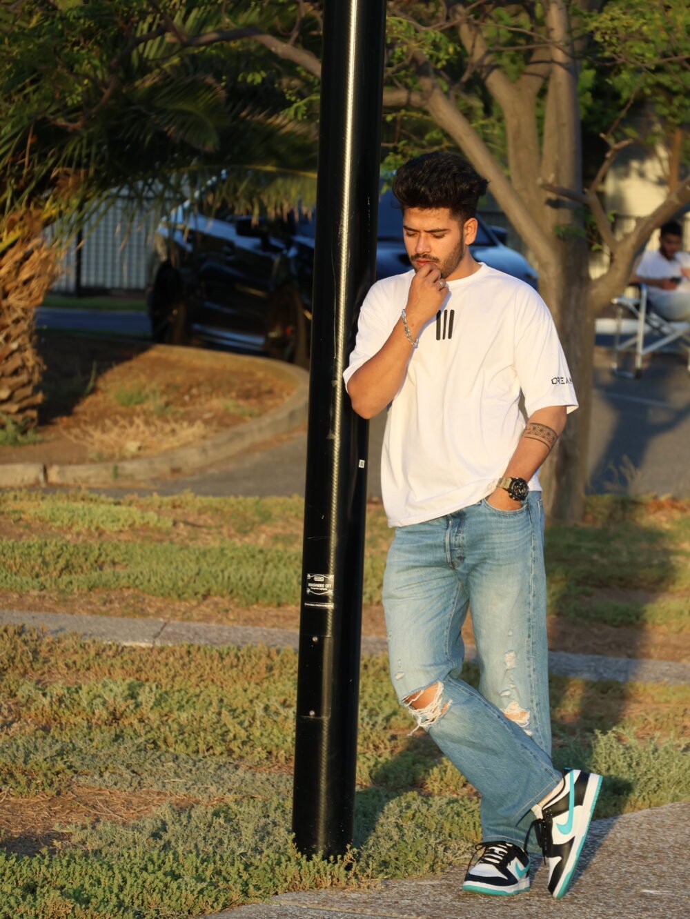 Frost White Oversized T-Shirt - Image 5